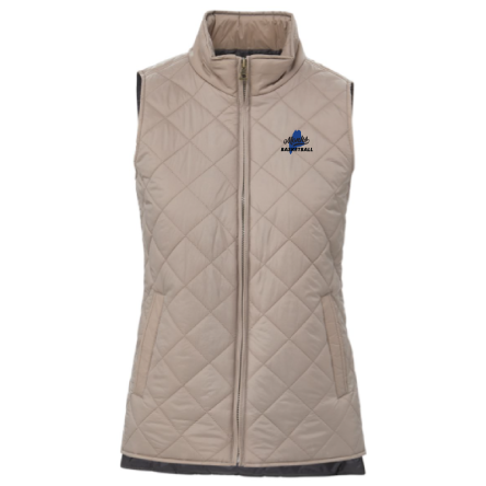 Women's Vintage DIAMOND Quilted VEST