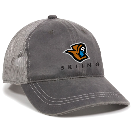 CHARCOAL/GREY Weathered Trucker Cap