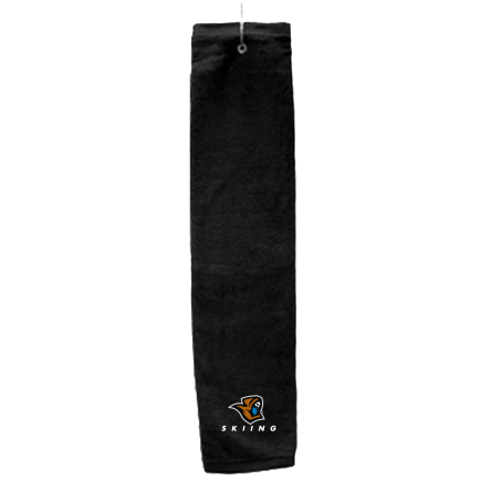 BLACK Deluxe Golf Towel with Hook