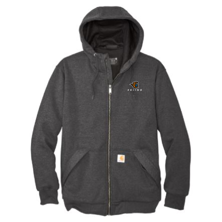 CARHARTT® Midweight Thermal-Lined Carbon Full-Zip SWEATSHIRT