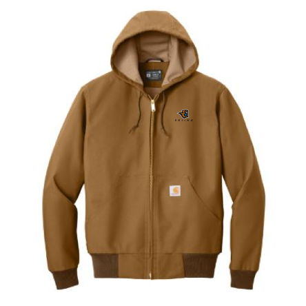 CARHARTT® Thermal-Lined Carhartt Brown Duck JACKET