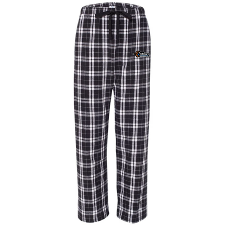 Black and White Flannel Pant