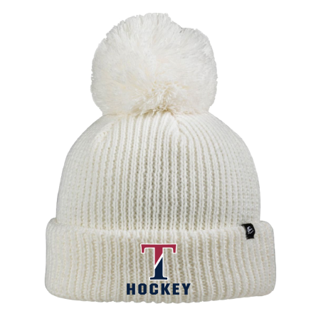 Ivory Pom Beanie