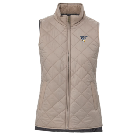 Women's Vintage DIAMOND Quilted VEST