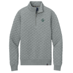 BROOKS BROTHERS Diamond Quilt 1/4-Zip PULLOVER