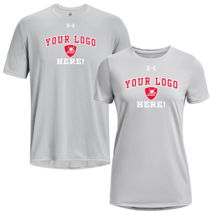 Under Armour Mod Grey SHORT Sleeve TECH Tee