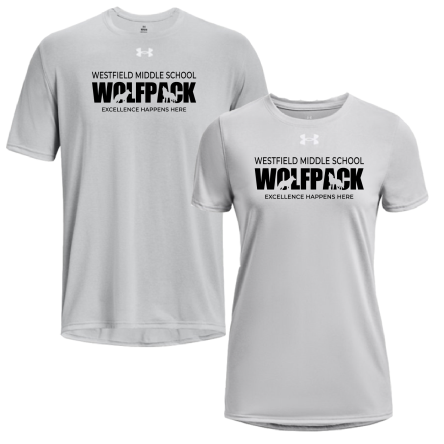 Under Armour Mod Grey SHORT Sleeve TECH Tee