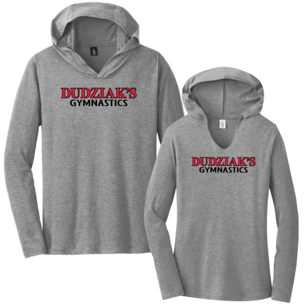 Tri-Blend Long Sleeve HOODED Tee