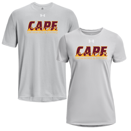 Under Armour Mod Grey SHORT Sleeve TECH Tee