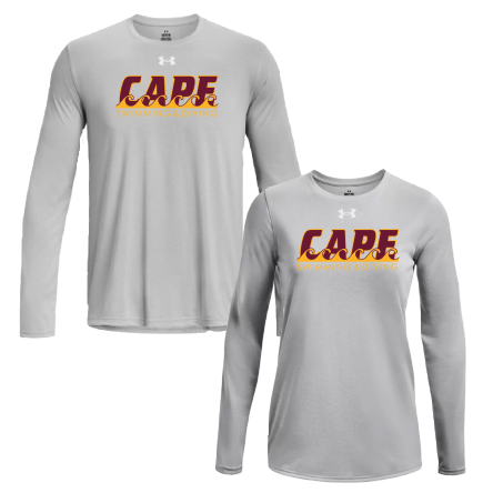 Under Armour Mod Grey LONG Sleeve TECH Tee