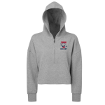 Women’s Alice CROPPED 1/2 ZIP HOODED SWEATSHIRT