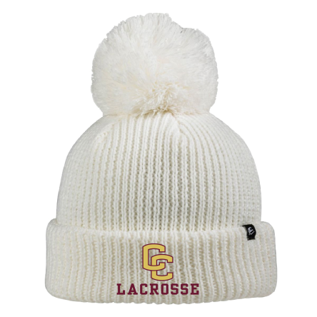 Ivory Pom Beanie