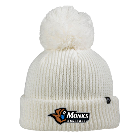 Ivory Pom Beanie