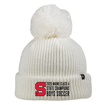 Ivory Pom Beanie