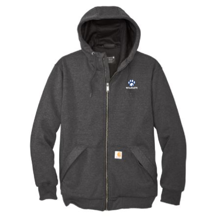 CARHARTT® Midweight Thermal-Lined Carbon Full-Zip SWEATSHIRT