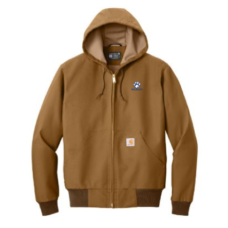 CARHARTT® Thermal-Lined Carhartt Brown Duck JACKET