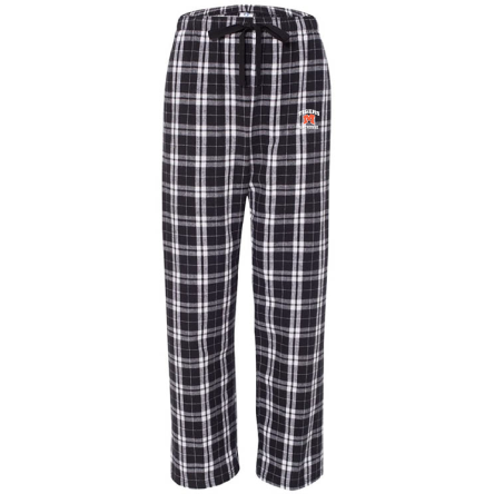 Black and White Flannel Pant