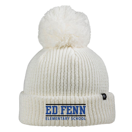 Ivory Pom Beanie