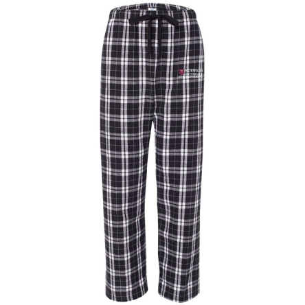 Black and White Flannel Pant