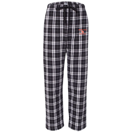 Black and White Flannel Pant