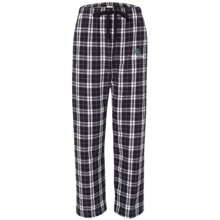 Black and White Flannel Pant