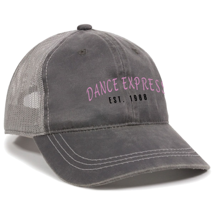 CHARCOAL/GREY Weathered Trucker Cap