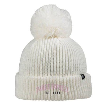 Ivory Pom Beanie