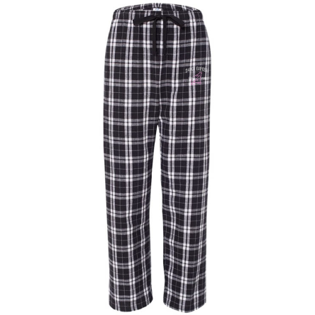 Black and White Flannel Pant
