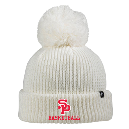 Ivory Pom Beanie