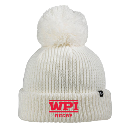 Ivory Pom Beanie