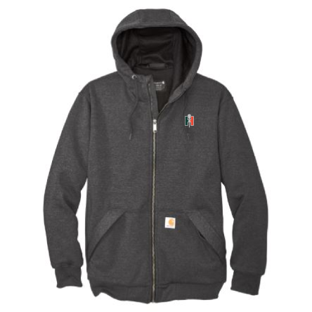 CARHARTT® Midweight Thermal-Lined Carbon Full-Zip SWEATSHIRT