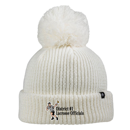 Ivory Pom Beanie