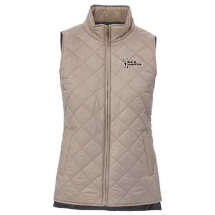 Women&#039;s Vintage DIAMOND Quilted VEST