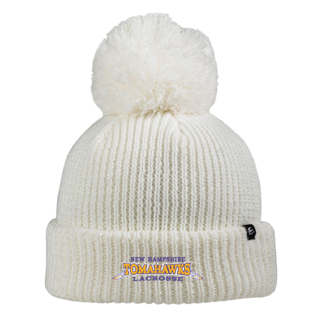 Ivory Pom Beanie