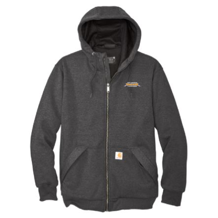 CARHARTT® Midweight Thermal-Lined Carbon Full-Zip SWEATSHIRT