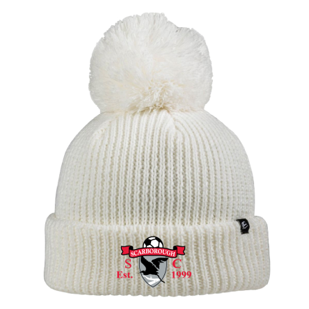 Ivory Pom Beanie