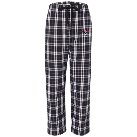 Black and White Flannel Pant