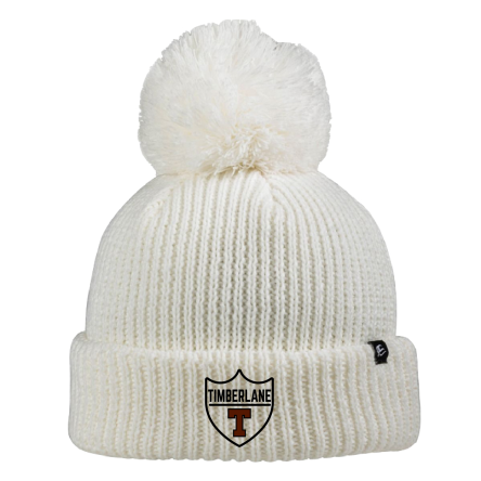 Ivory Pom Beanie