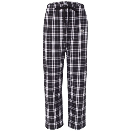 Black and White Flannel Pant