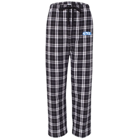 Black and White Flannel Pant