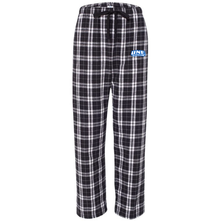 Black and White Flannel Pant