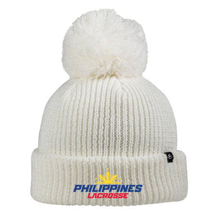Ivory Pom Beanie