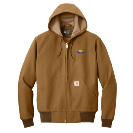 CARHARTT® Thermal-Lined Carhartt Brown Duck JACKET