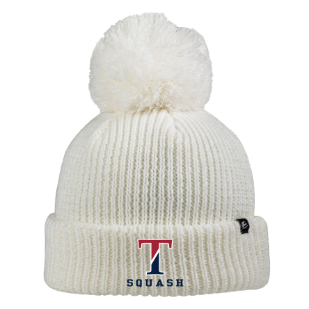Ivory Pom Beanie