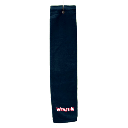NAVY Deluxe Golf Towel with Hook