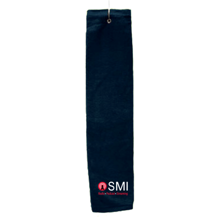 NAVY Deluxe Golf Towel with Hook