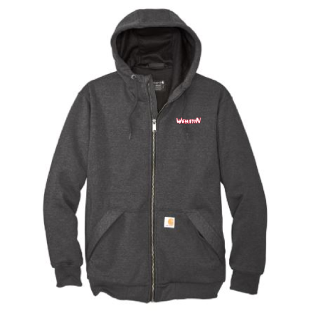 CARHARTT® Midweight Thermal-Lined Carbon Full-Zip SWEATSHIRT
