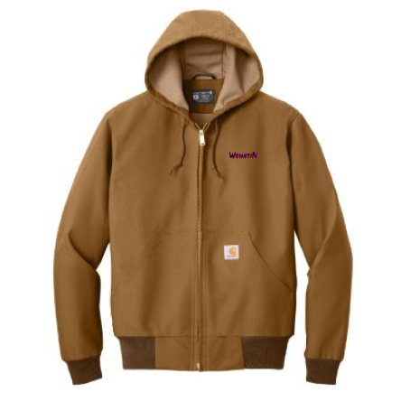 CARHARTT® Thermal-Lined Carhartt Brown Duck JACKET