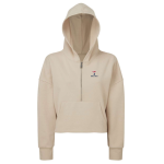 Women’s Alice CROPPED 1/2 ZIP HOODED SWEATSHIRT