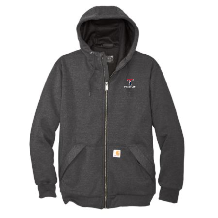 CARHARTT® Midweight Thermal-Lined Carbon Full-Zip SWEATSHIRT